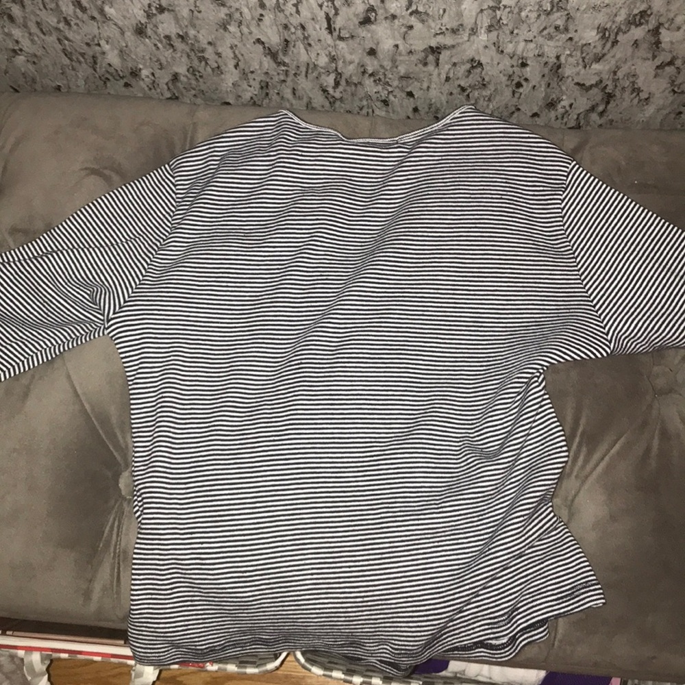 Brandy Melville Striped Tight Long sleeve - Picture 2 of 3